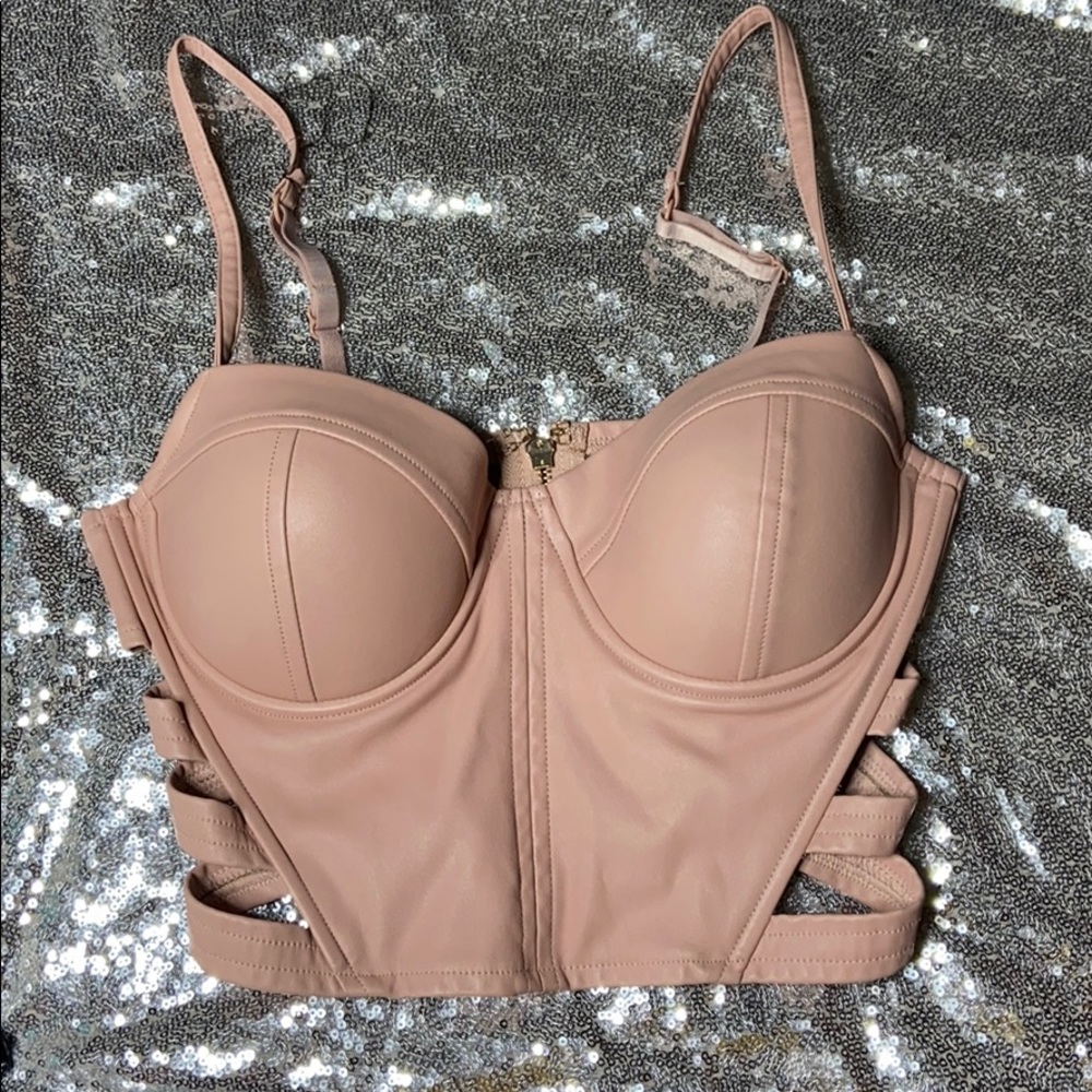 Pink Cropped Top